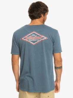 Quiksilver Quik Words T-Shirt -Mens Surf Shop eqyzt07263 quiksilverw byg0 bck1