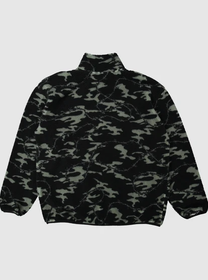 Quiksilver Mikey Zip Sherpa Half-Zip Fleece 4 Quiksilver Mikey Zip Sherpa Half-Zip Fleece - Image 2