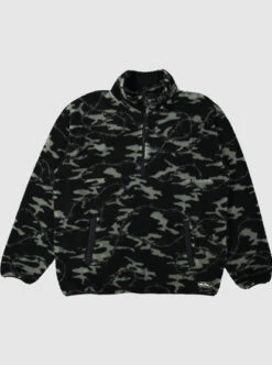 Quiksilver Mikey Zip Sherpa Half-Zip Fleece